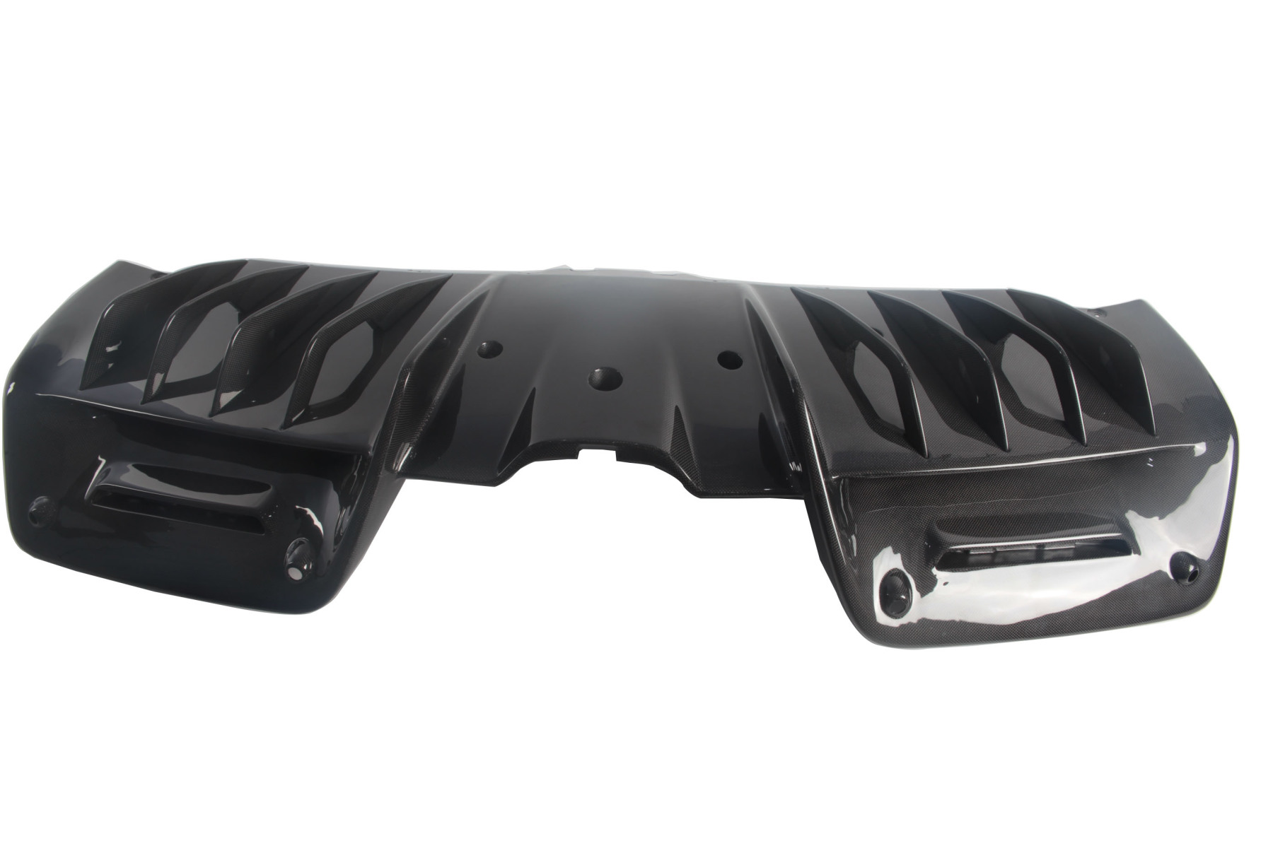 2020-UP Ferrari SF90 Stradale Rear Diffuser Dry Carbon Fiber OEM Series Bodykit