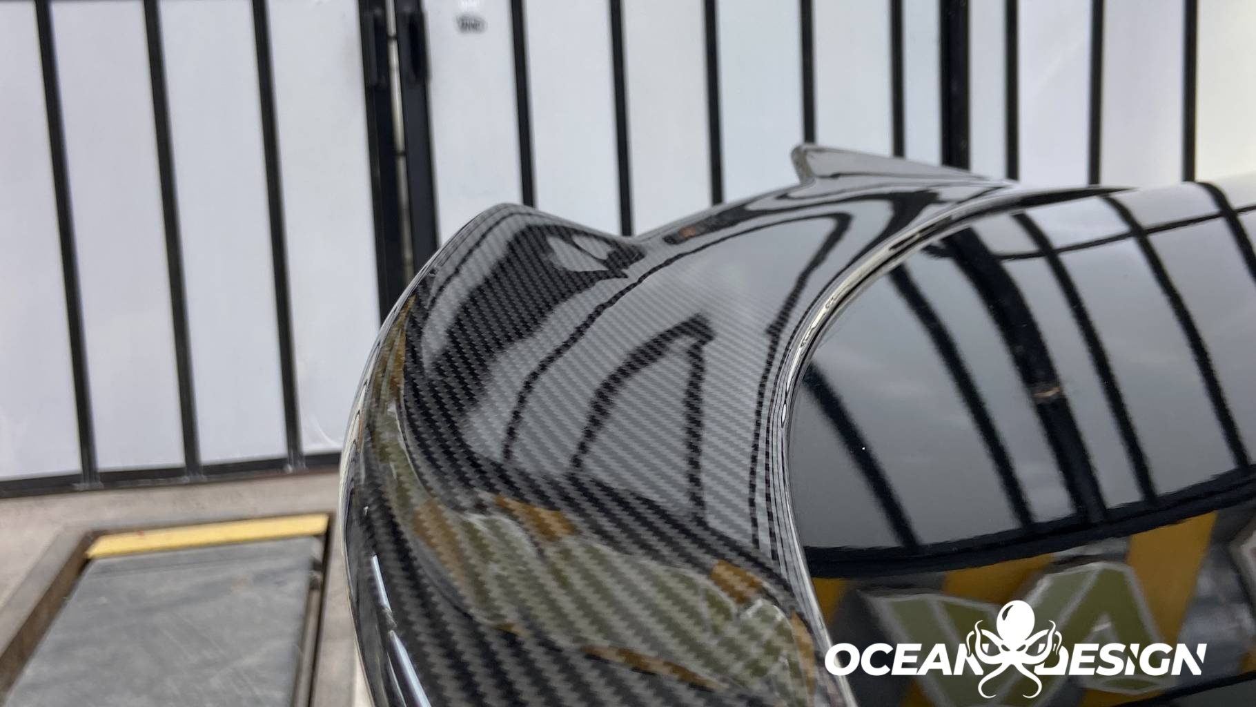 2021–2025 BMW M3 (G80) / M4 (G82) MT Style Dry Carbon Rear Spoiler
