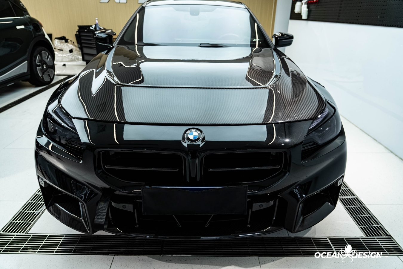 2023-2025 BMW G87 M2 AP Style Carbon Fiber Hood – Dry Carbon Bonnet