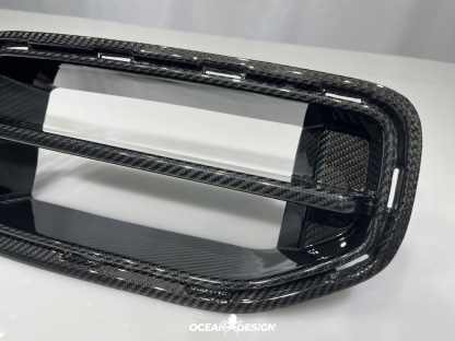 2023-2025 BMW G87 M2 AP Style Dry Carbon Fiber Front Kidney Grilles