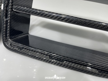 2023-2025 BMW G87 M2 AP Style Dry Carbon Fiber Front Kidney Grilles