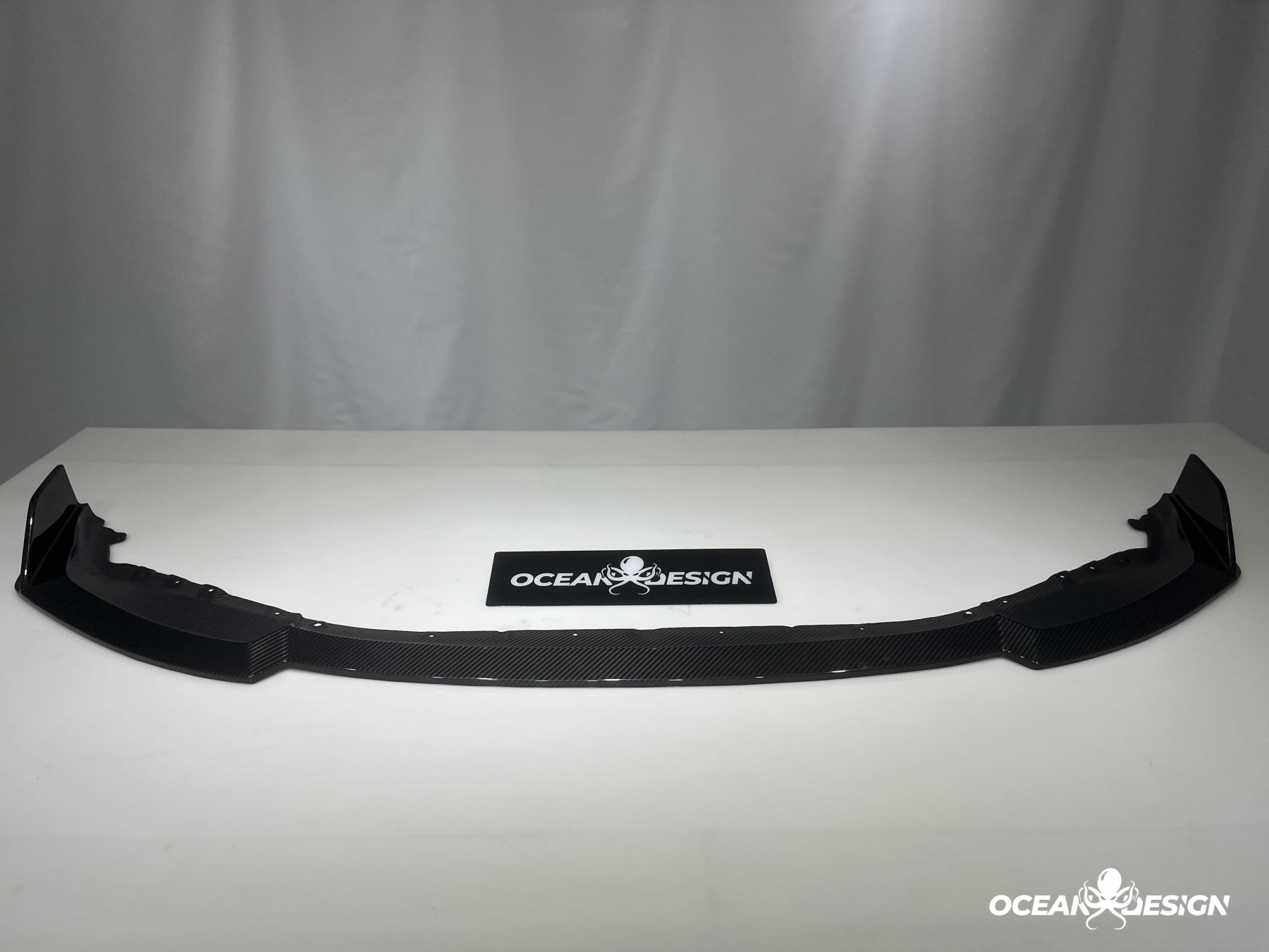 2023-2025 BMW G87 M2 Ocean Design Dry Carbon Front Lip Splitter