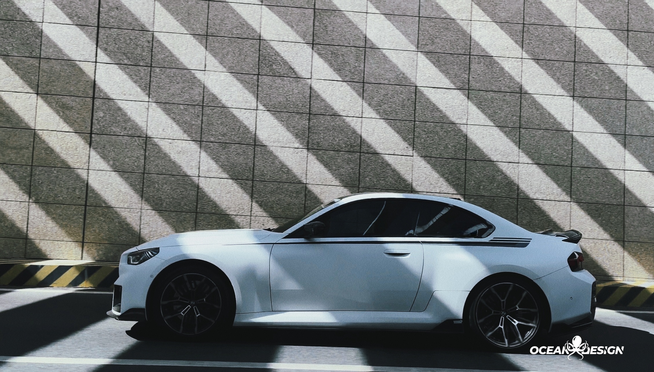 2023-2025 BMW G87 M2 Ocean Design Dry Carbon Rear Canards