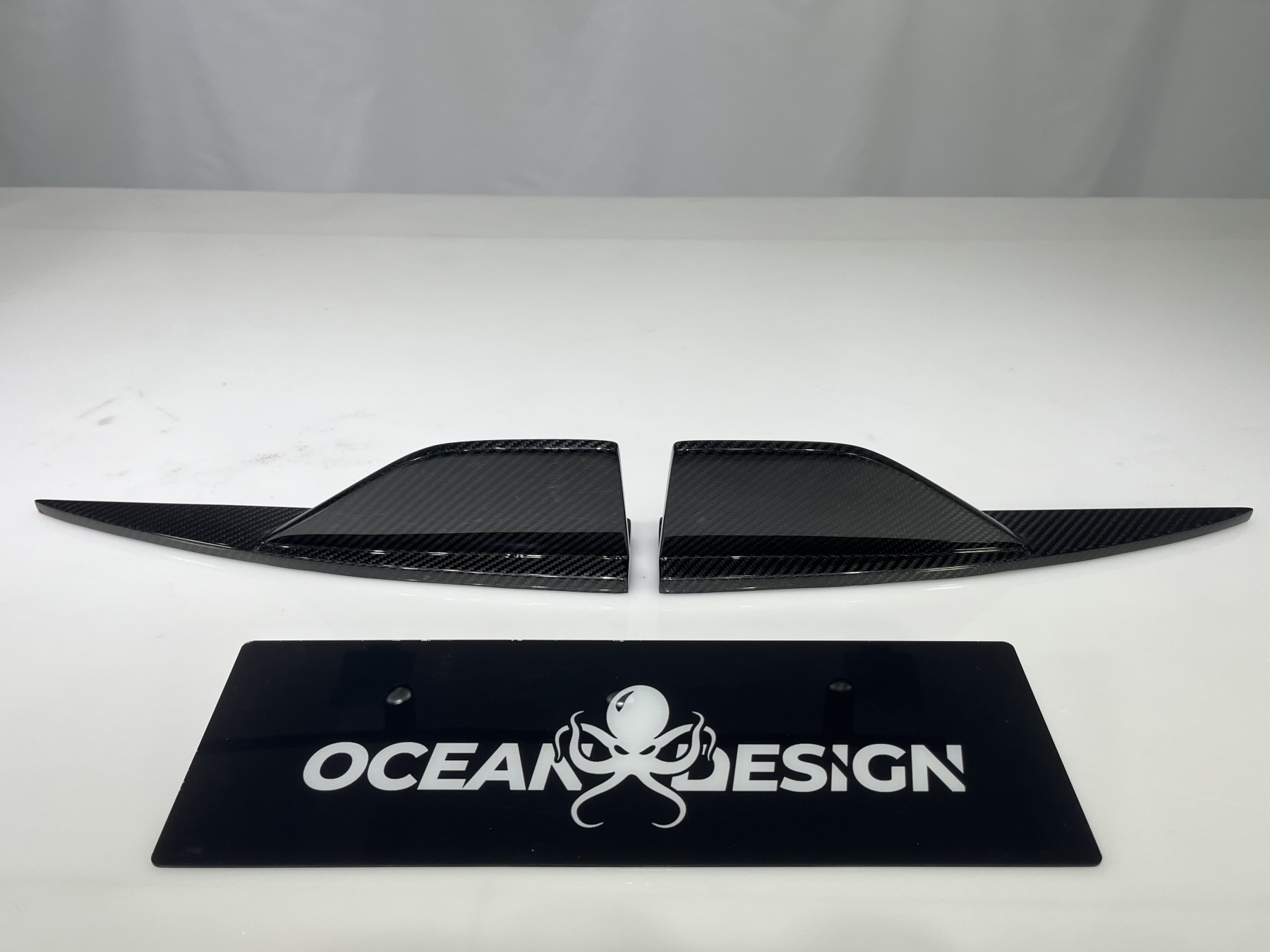 2023-2025 BMW G87 M2 Ocean Design Dry Carbon Rear Canards