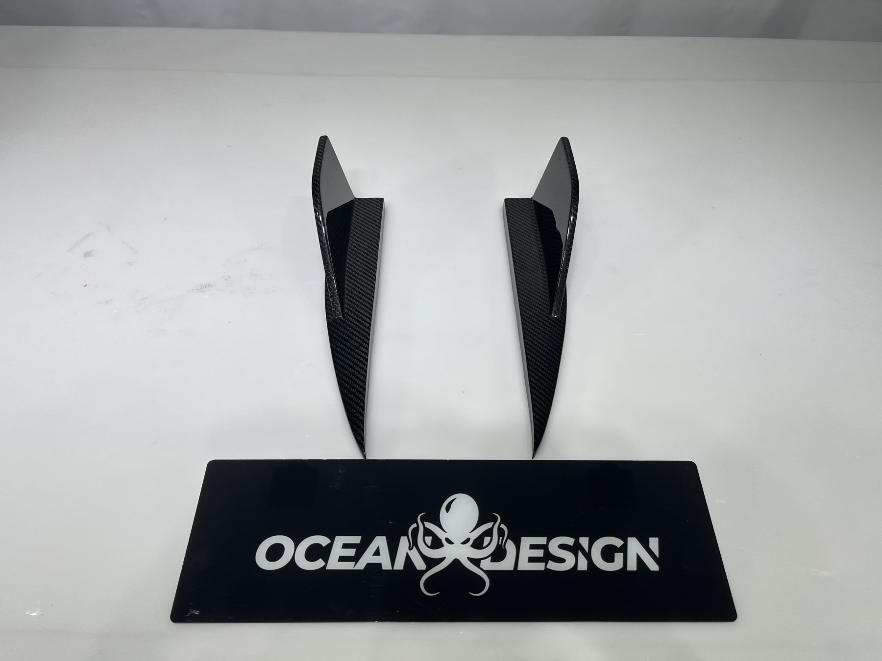 2023-2025 BMW G87 M2 Ocean Design Dry Carbon Rear Canards