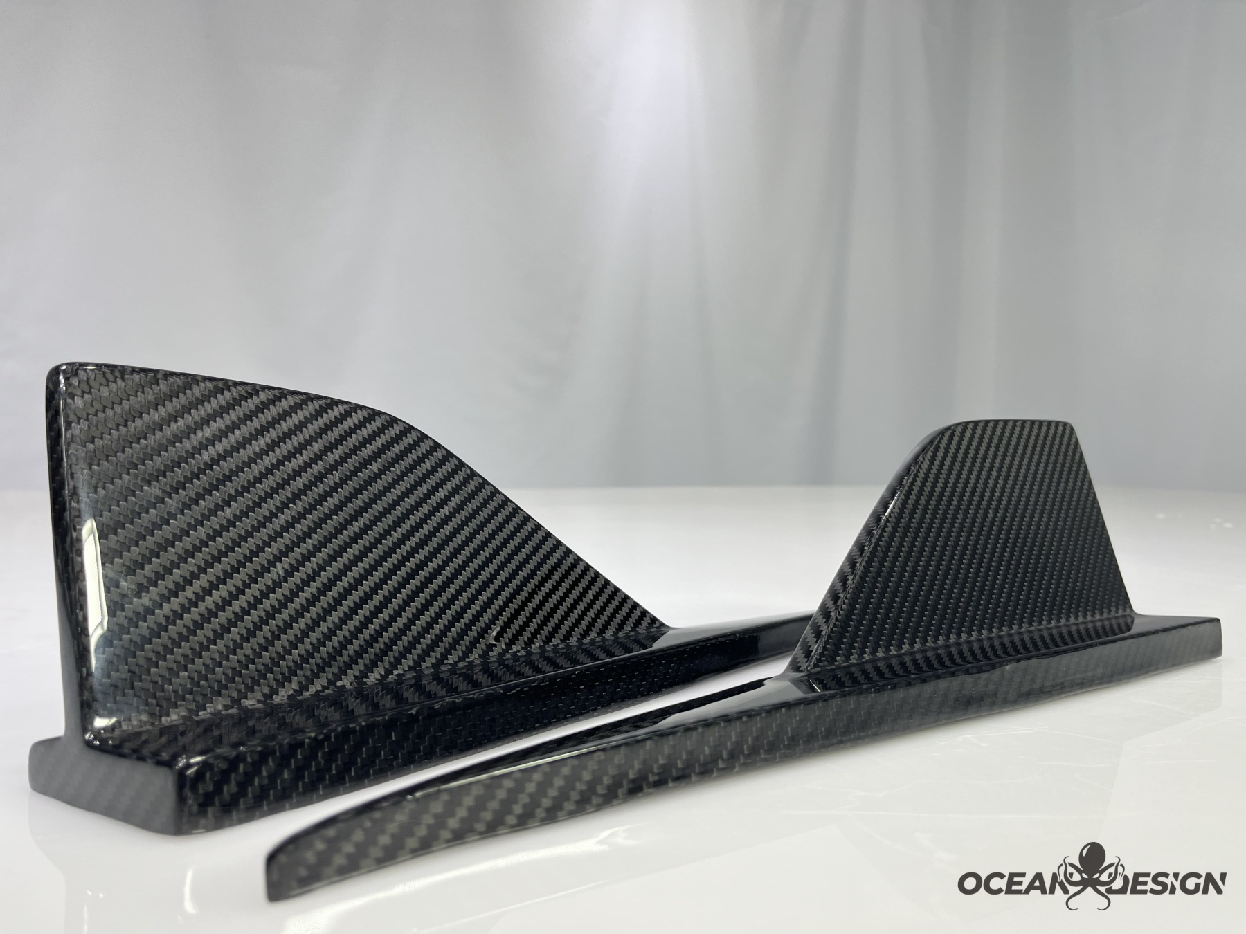2023-2025 BMW G87 M2 Ocean Design Dry Carbon Rear Canards