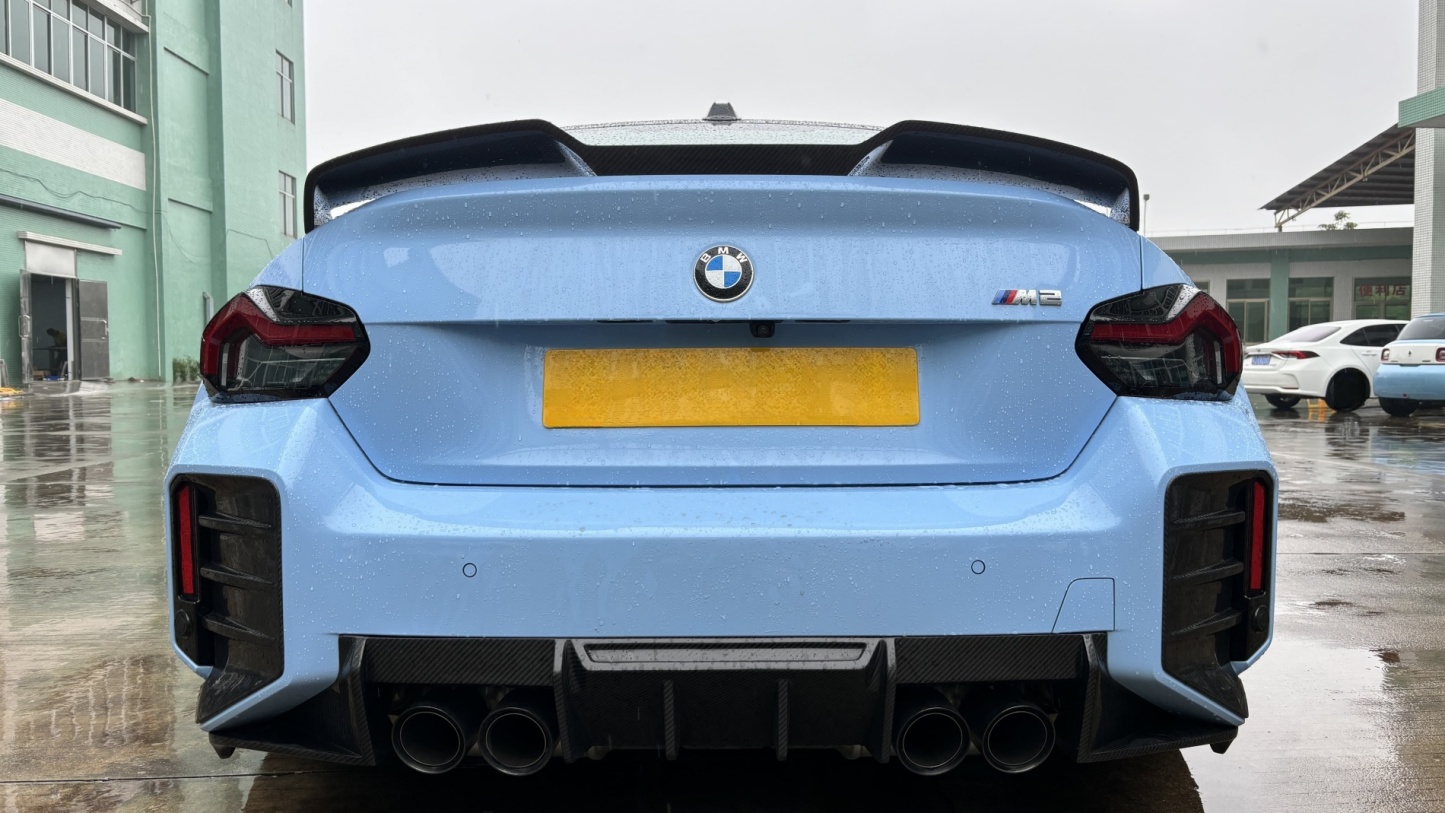 2023-2025 BMW G87 M2 Ocean Design Dry Carbon Rear Diffuser