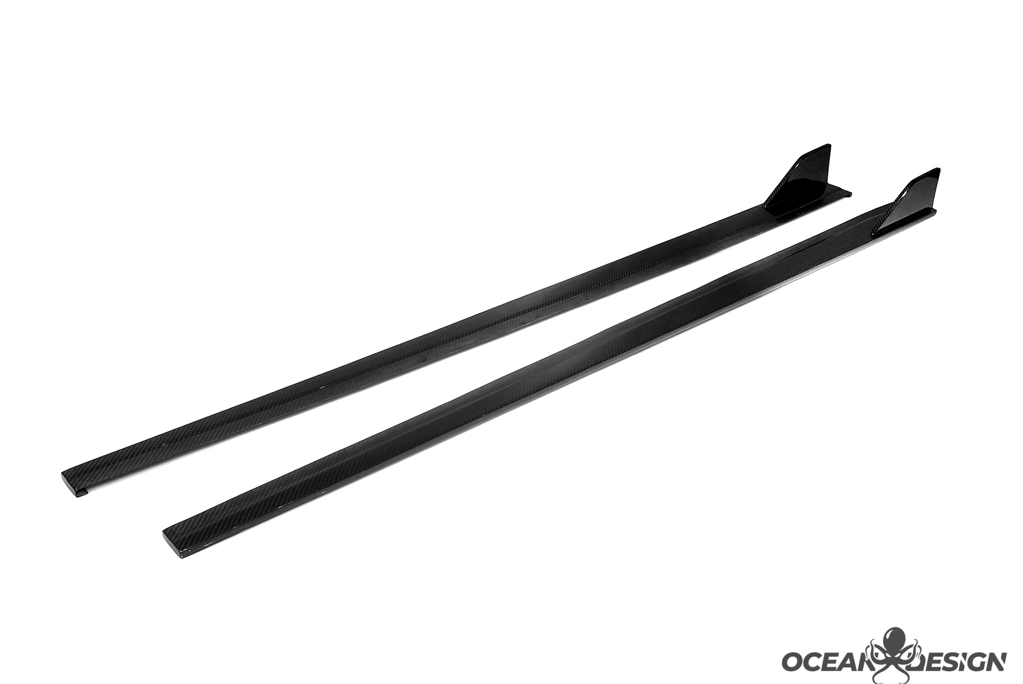 2023-2025 BMW G87 M2 Ocean Design Dry Carbon Side Skirts