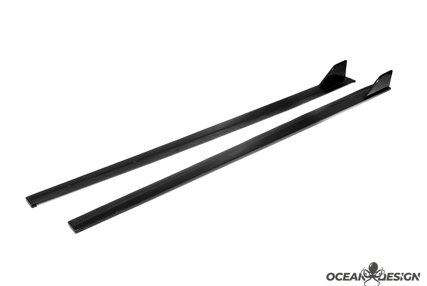 2023-2025 BMW G87 M2 Ocean Design Dry Carbon Side Skirts