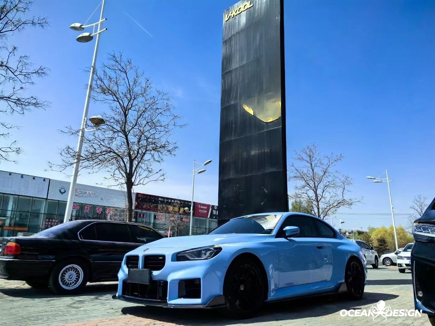 2023-2025 BMW G87 M2 Ocean Design Dry Carbon Side Skirts