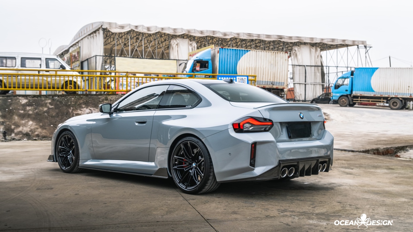 2023-2025 BMW G87 M2 Ocean Design Dry Carbon Side Skirts