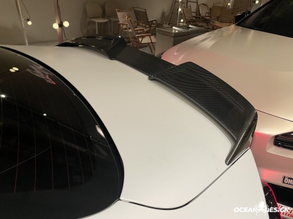 2023-2025 BMW G87 M2 G42 M240i Ocean Design Dry Carbon Rear Spoiler
