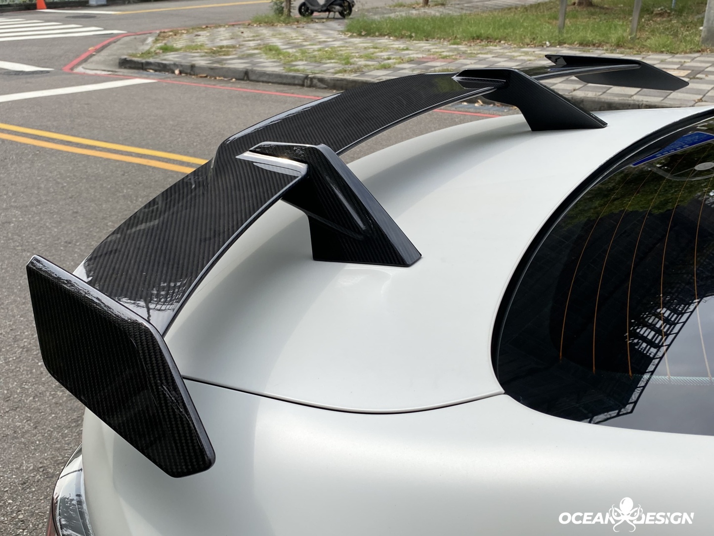 2021-2025 BMW M3 G80 / M4 G82 MP Style GT Wing Spoiler – Dry Carbon Fiber