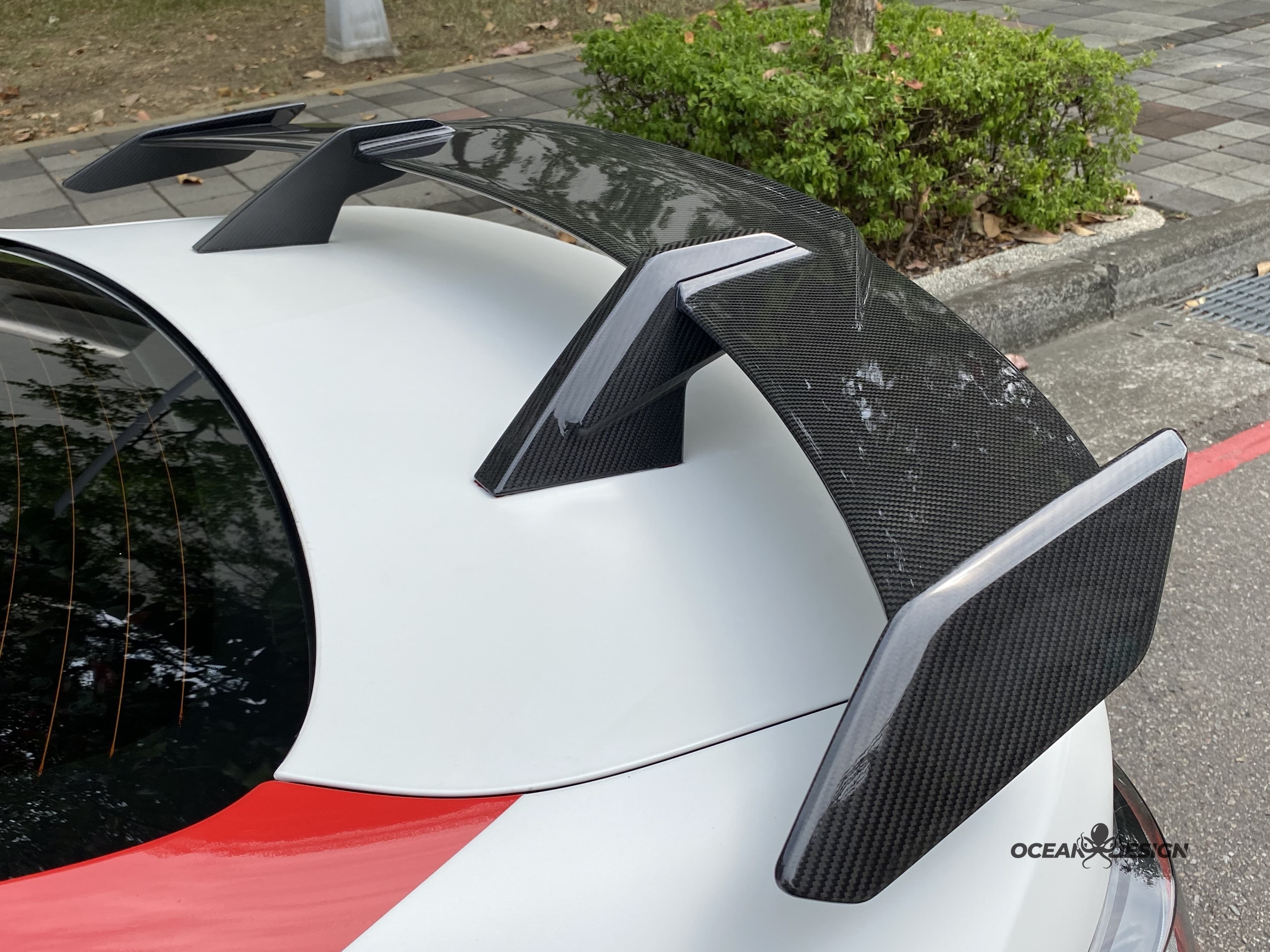 2021-2025 BMW M3 G80 / M4 G82 MP Style GT Wing Spoiler – Dry Carbon Fiber