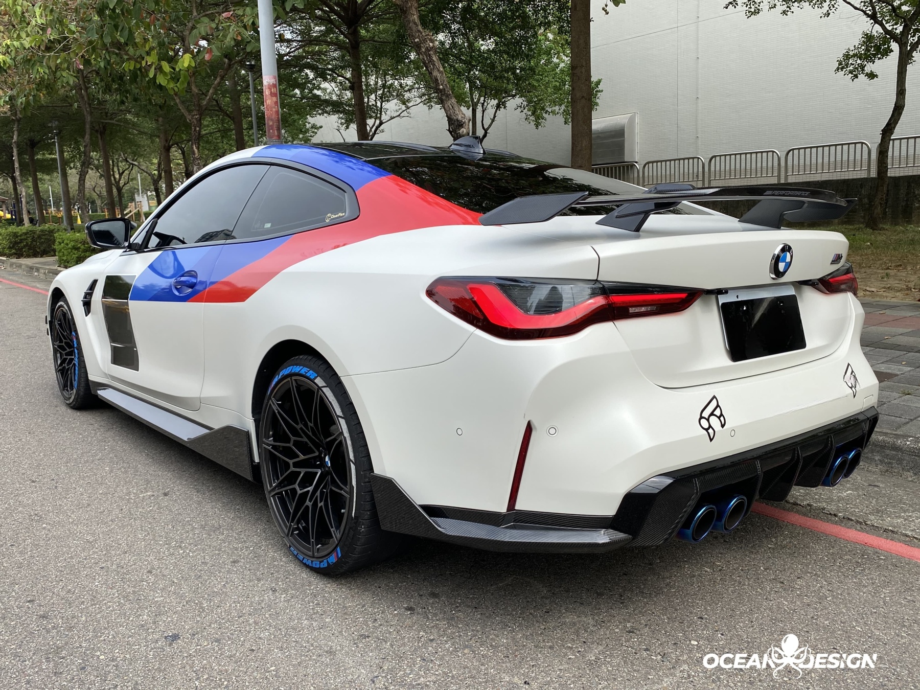 2021-2025 BMW M3 G80 / M4 G82 MP Style GT Wing Spoiler – Dry Carbon Fiber
