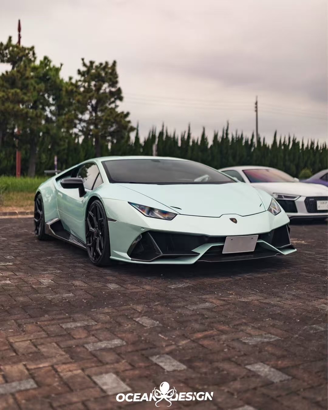 Lamborghini Huracan EVO Splitter Dry Carbon Fiber N Series Bodykit