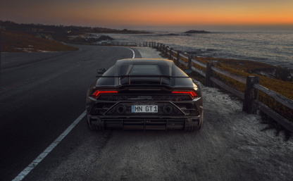 Lamborghini Huracan EVO Spoiler Dry Carbon Fiber N Series Bodykit