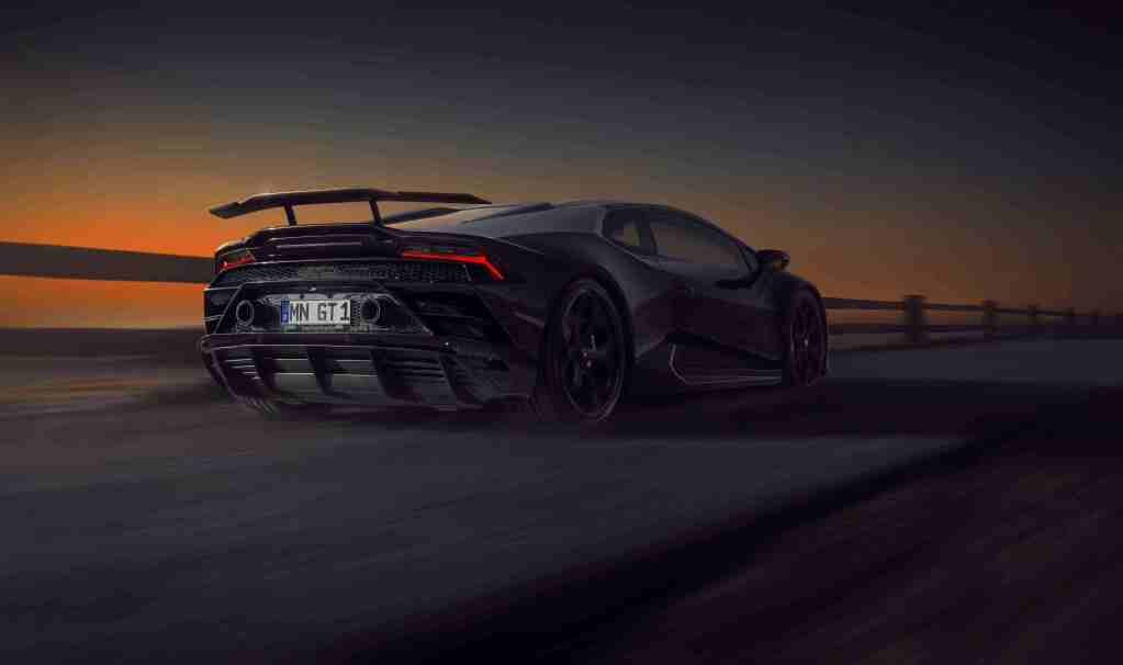 Lamborghini Huracan EVO RWD Rear Diffuser Dry Carbon Fiber N Series Bodykit
