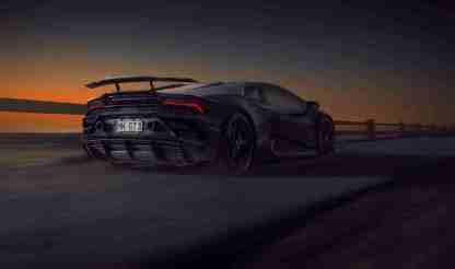 Lamborghini Huracan EVO RWD Rear Diffuser Dry Carbon Fiber N Series Bodykit