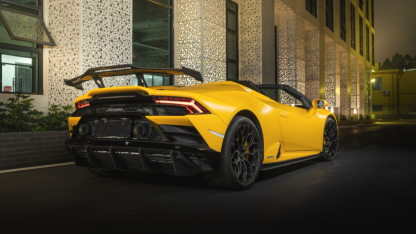 Lamborghini Huracan EVO Rear Diffuser Dry Carbon Fiber Ocean Design Series Bodykit