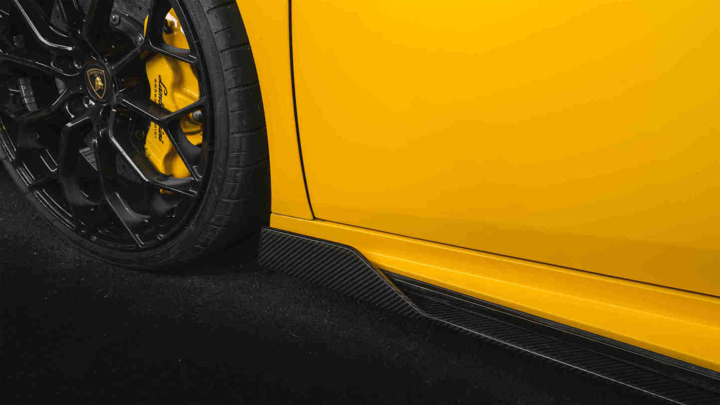 Lamborghini Huracan EVO RWD Side Skirts Dry Carbon Fiber Ocean Design Bodykit