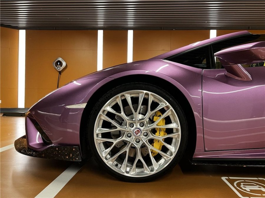 Lamborghini Huracan EVO RWD Splitter Front Lip Dry Carbon Fiber Ocean Design Series Bodykit