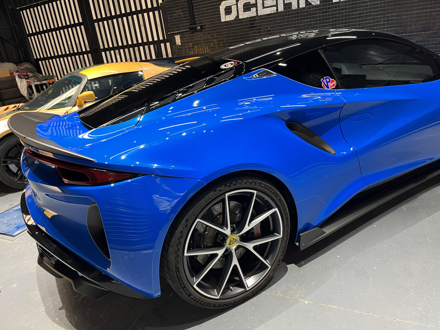 Lotus Emira 2021-2024 Dry Carbon Fiber Side Skirts Ocean Design Original Series
