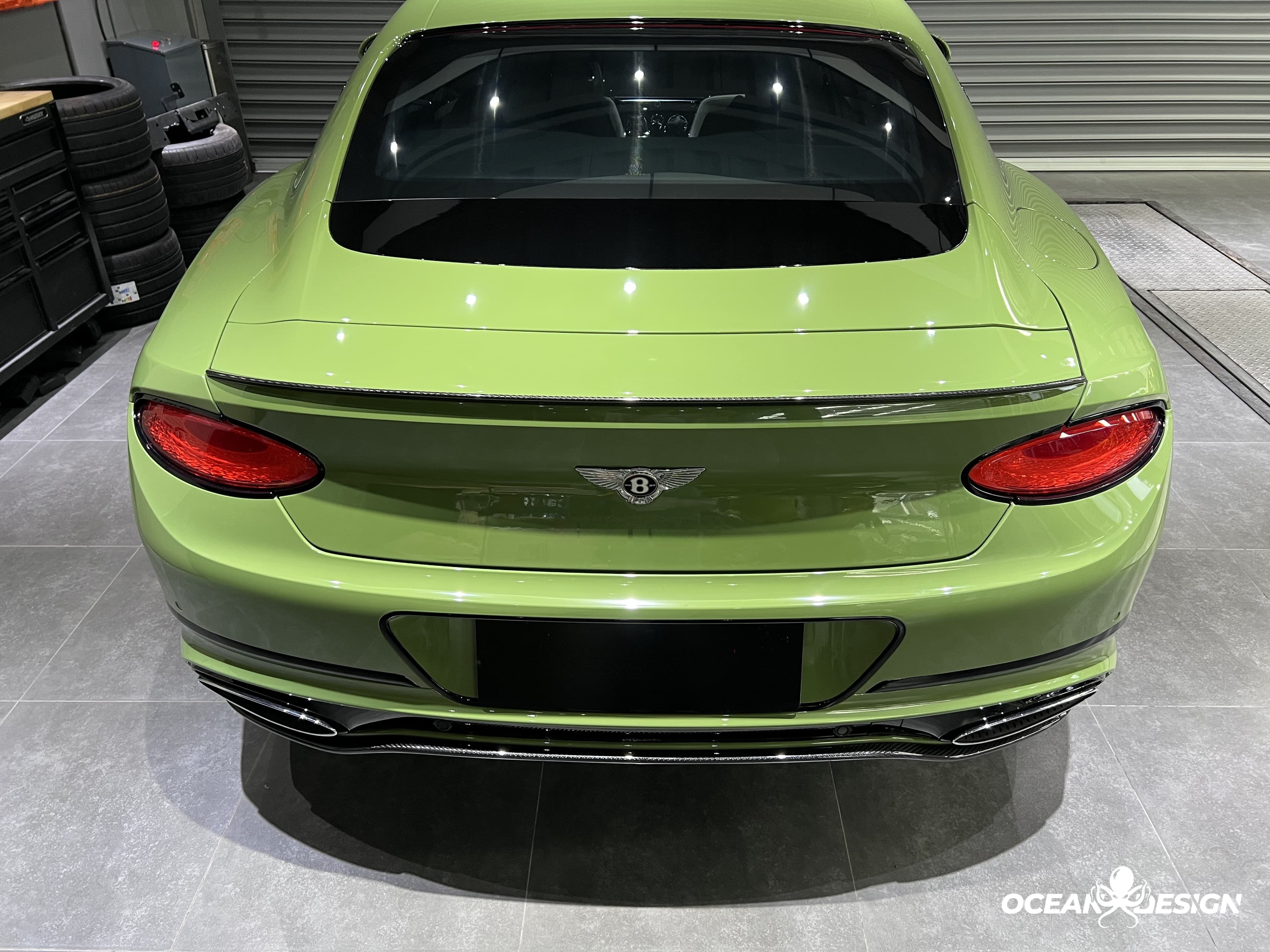 2019–2024 Bentley Continental GT GTC Edition One Trunk Spoiler Dry Carbon