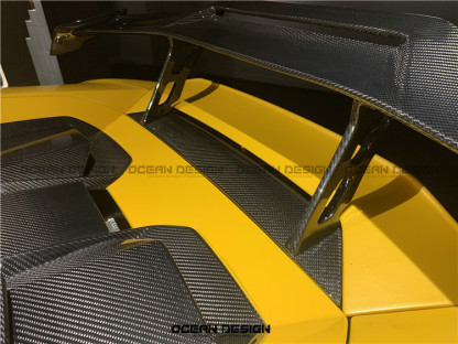 Lamborghini Huracan EVO Spoiler Dry Carbon Fiber Ocean Design Series Bodykit