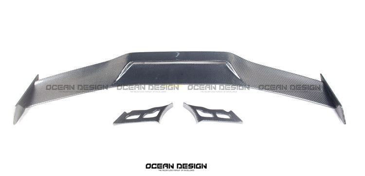 Lamborghini Huracan EVO Spoiler Dry Carbon Fiber Ocean Design Series Bodykit