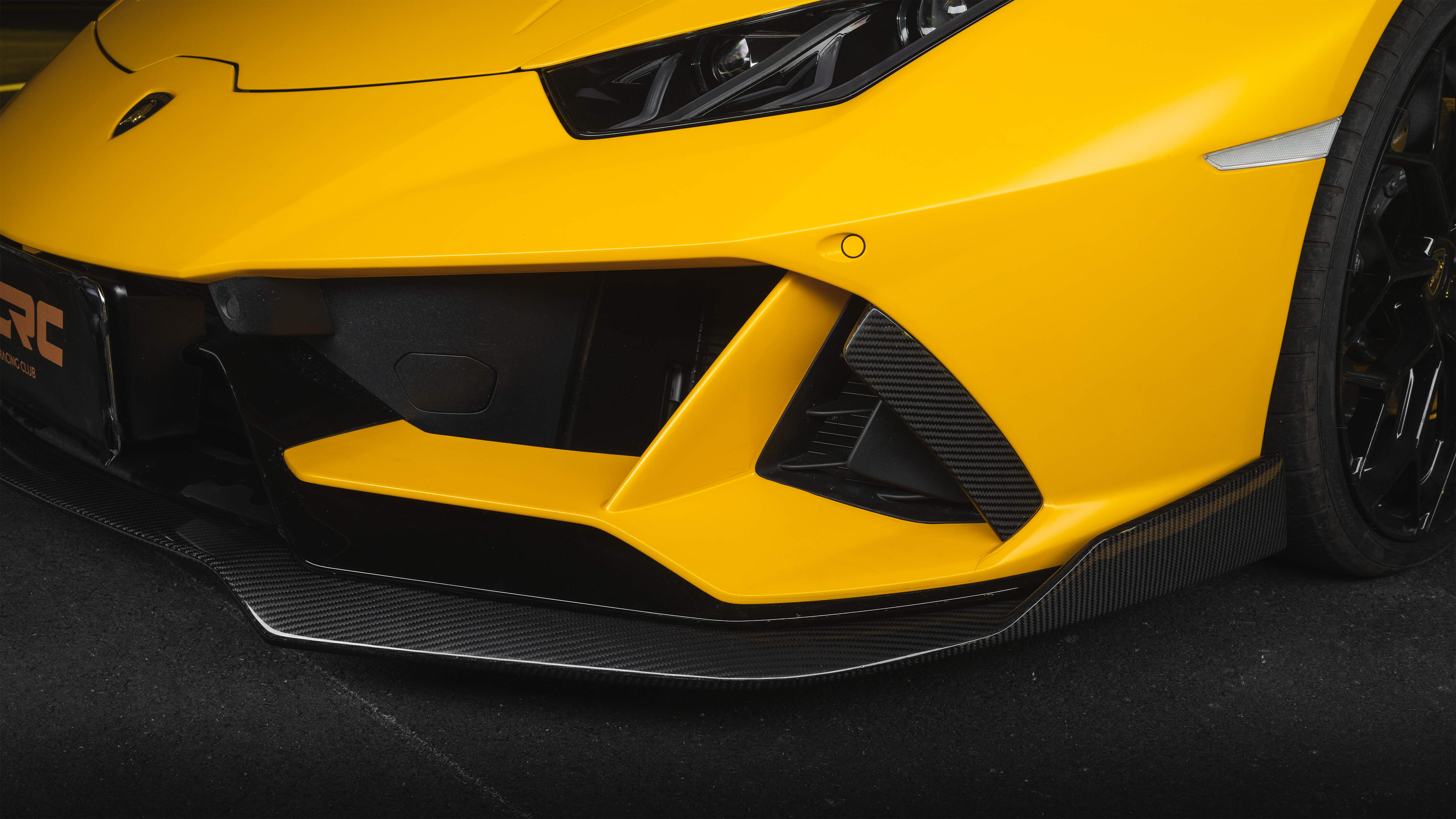 Lamborghini Huracan EVO Splitter Dry Carbon Fiber OD Carbon Series Bodykit