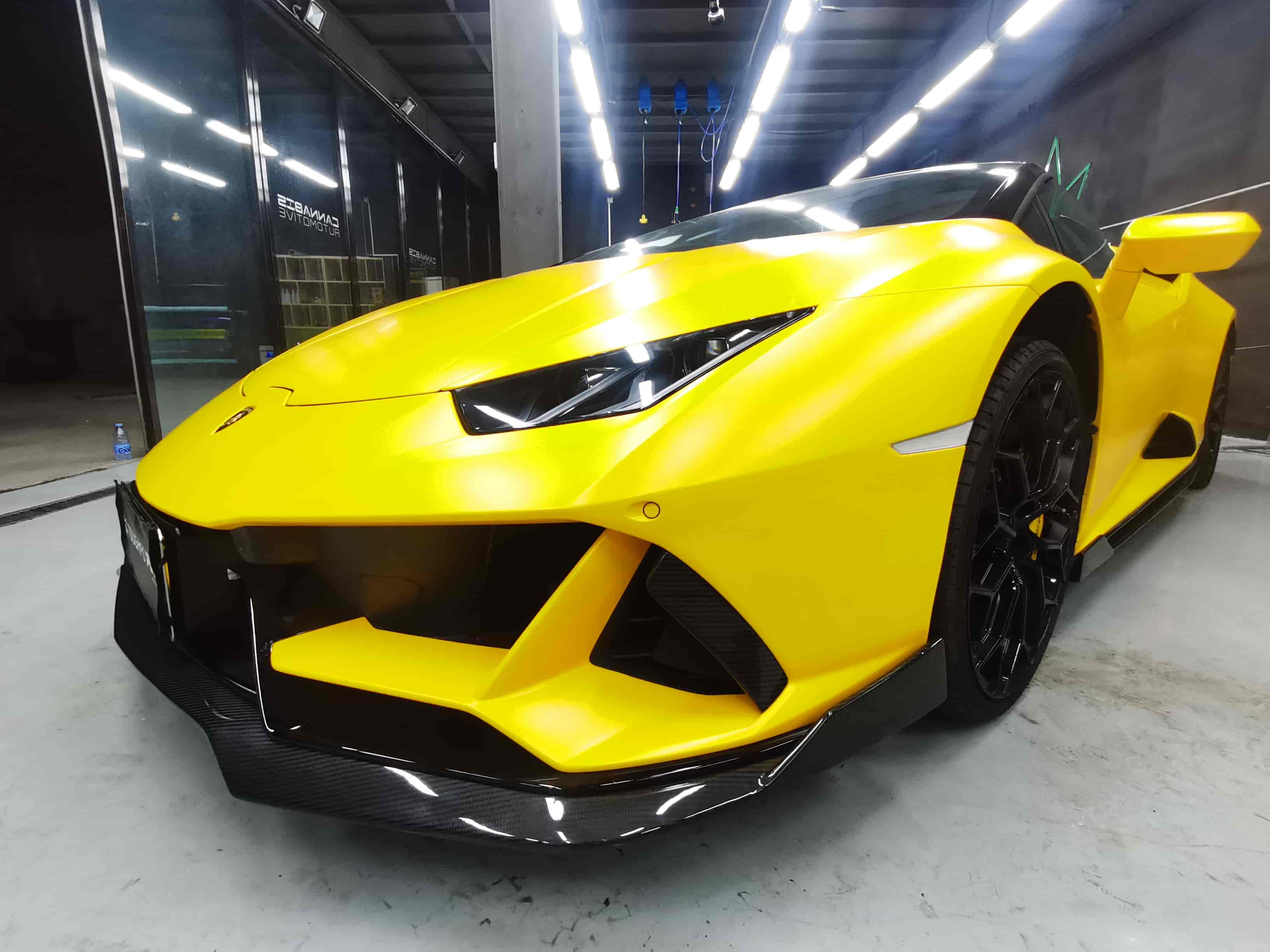 Lamborghini Huracan EVO Splitter Dry Carbon Fiber OD Carbon Series Bodykit