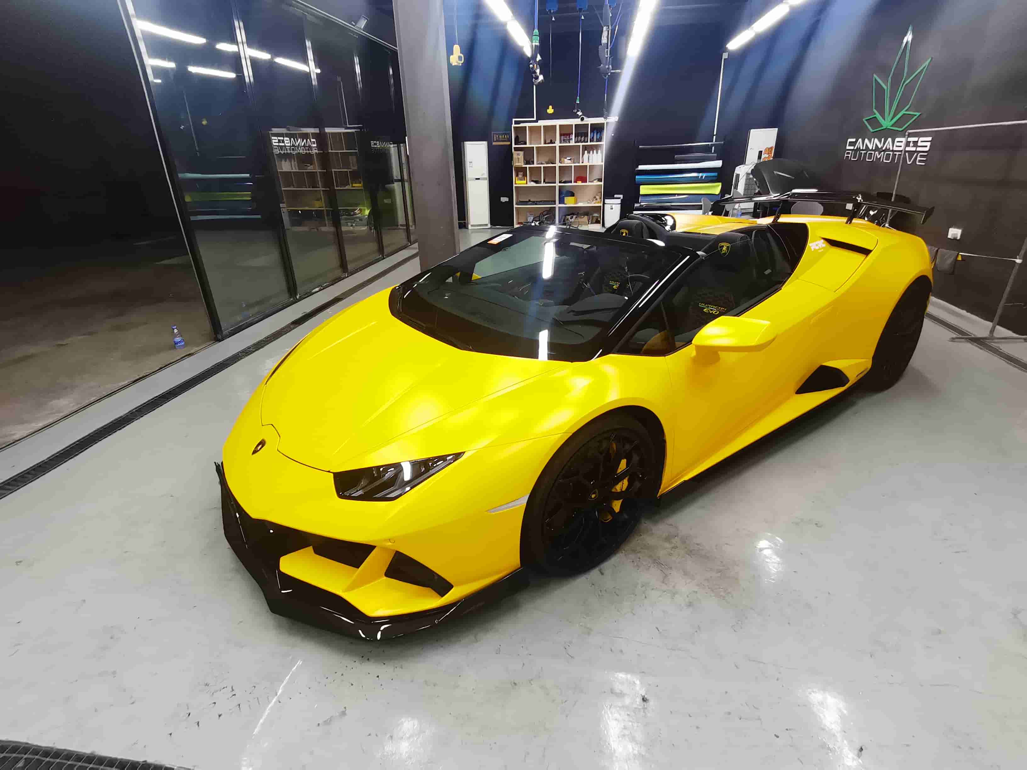 Lamborghini Huracan EVO Splitter Dry Carbon Fiber OD Carbon Series Bodykit