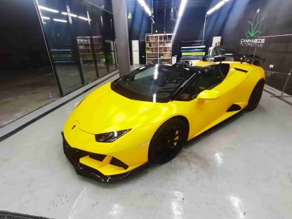 Lamborghini Huracan EVO Splitter Dry Carbon Fiber OD Carbon Series Bodykit