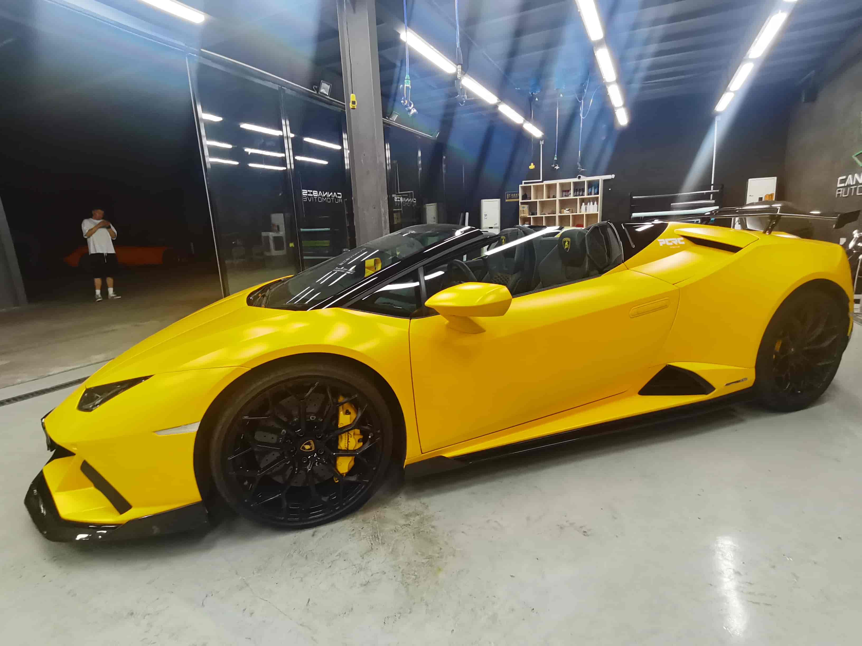 Lamborghini Huracan EVO Splitter Dry Carbon Fiber OD Carbon Series Bodykit