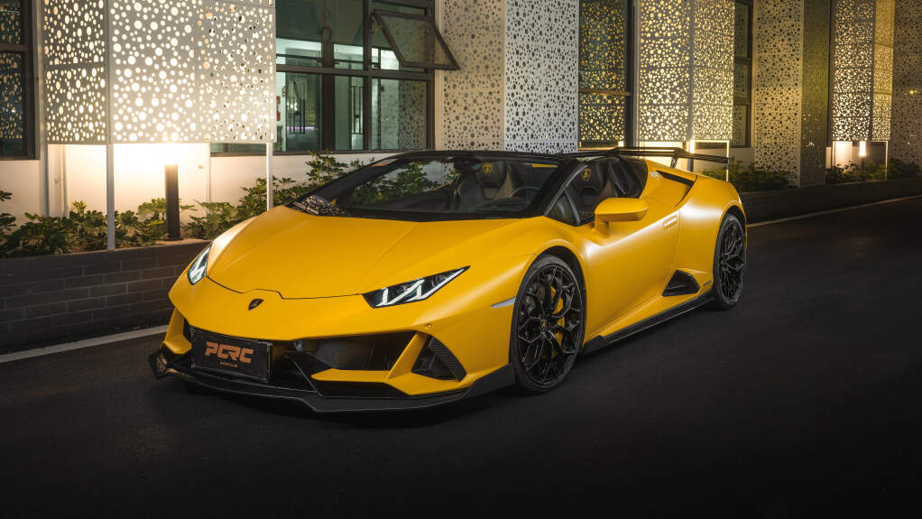 Lamborghini Huracan EVO Splitter Dry Carbon Fiber OD Carbon Series Bodykit