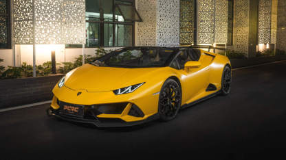 Lamborghini Huracan EVO Splitter Dry Carbon Fiber OD Carbon Series Bodykit