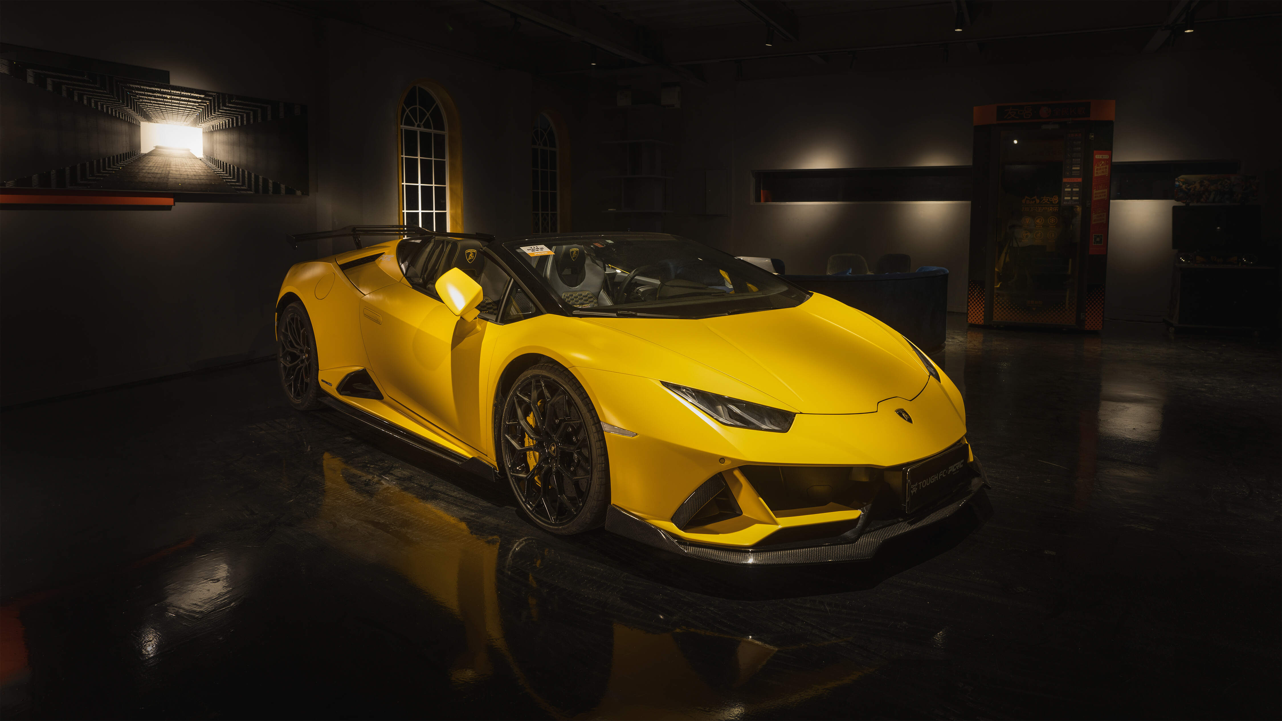 Lamborghini Huracan EVO Splitter Dry Carbon Fiber OD Carbon Series Bodykit