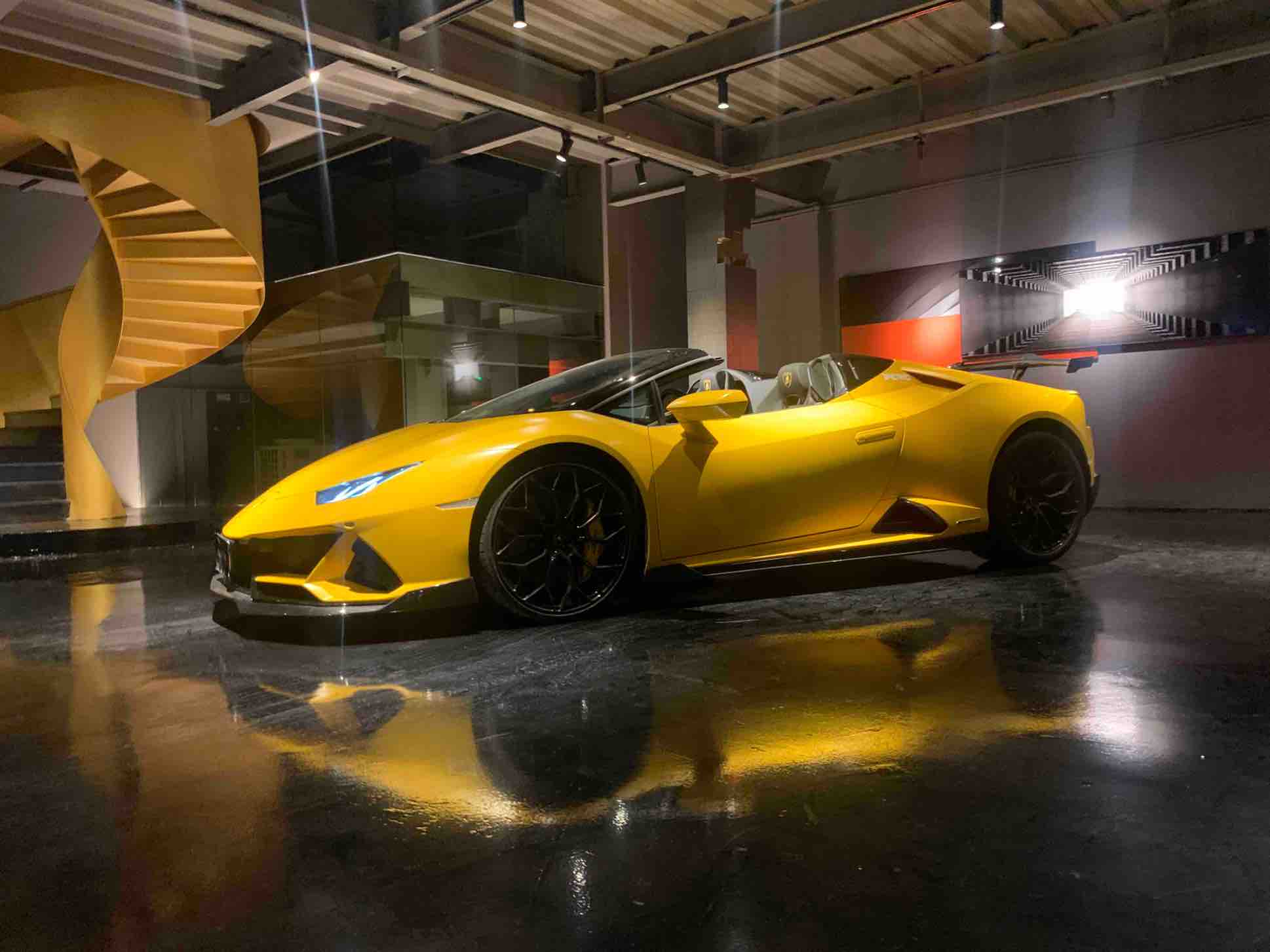 Lamborghini Huracan EVO Splitter Dry Carbon Fiber OD Carbon Series Bodykit