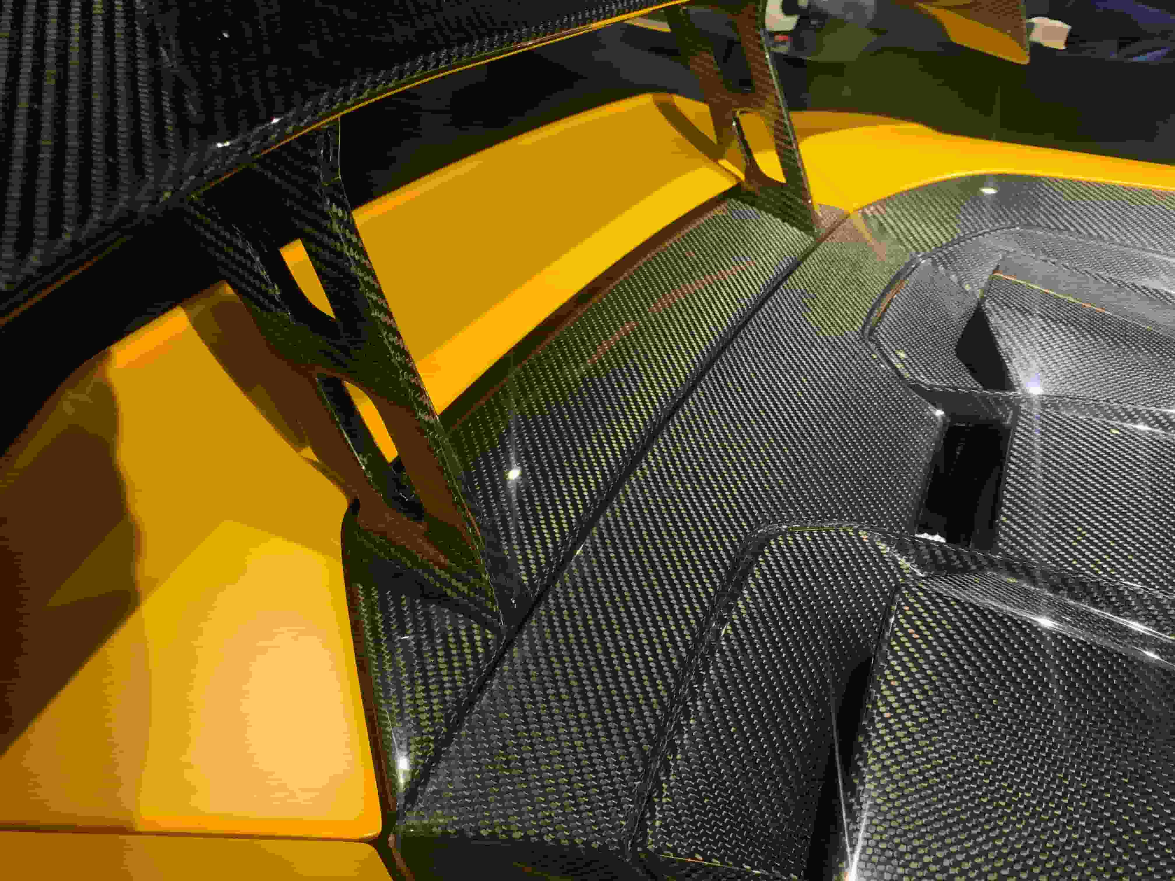 Lamborghini Huracan EVO Spoiler Dry Carbon Fiber Ocean Design Series Bodykit