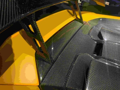 Lamborghini Huracan EVO Spoiler Dry Carbon Fiber Ocean Design Series Bodykit