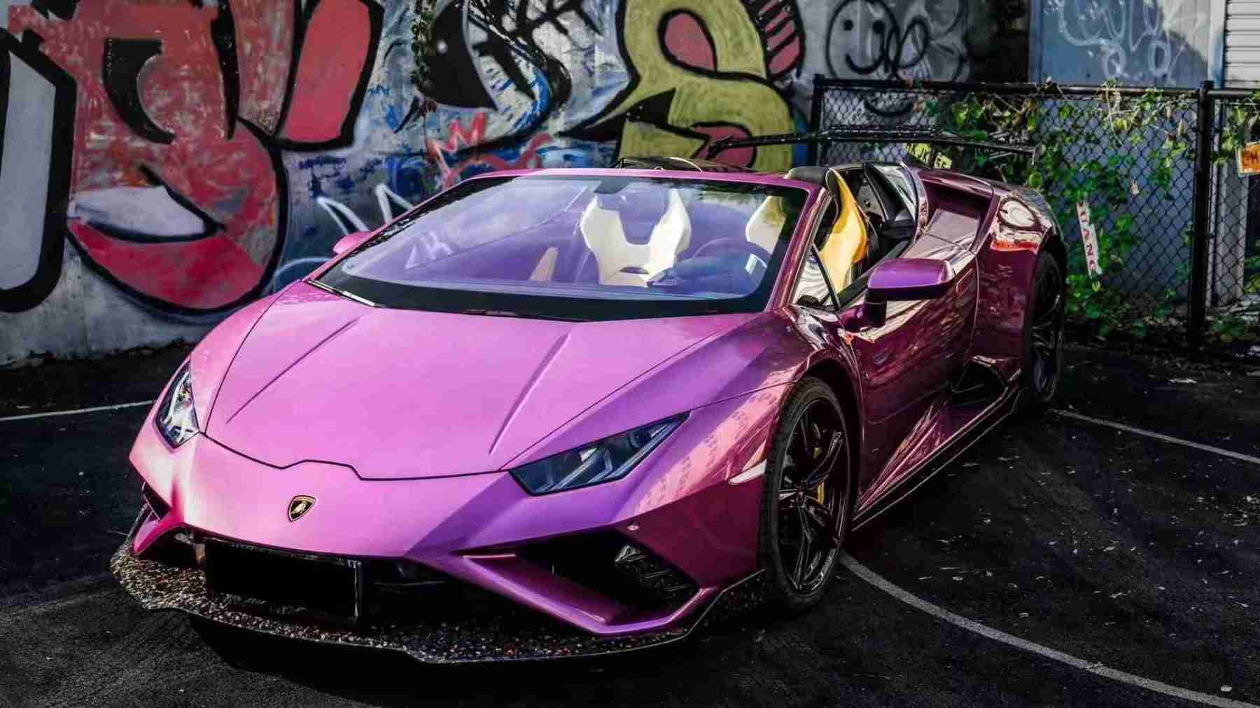 Lamborghini Huracan EVO RWD Front Bumper Protector Dry Carbon Fiber N Series Bodykit