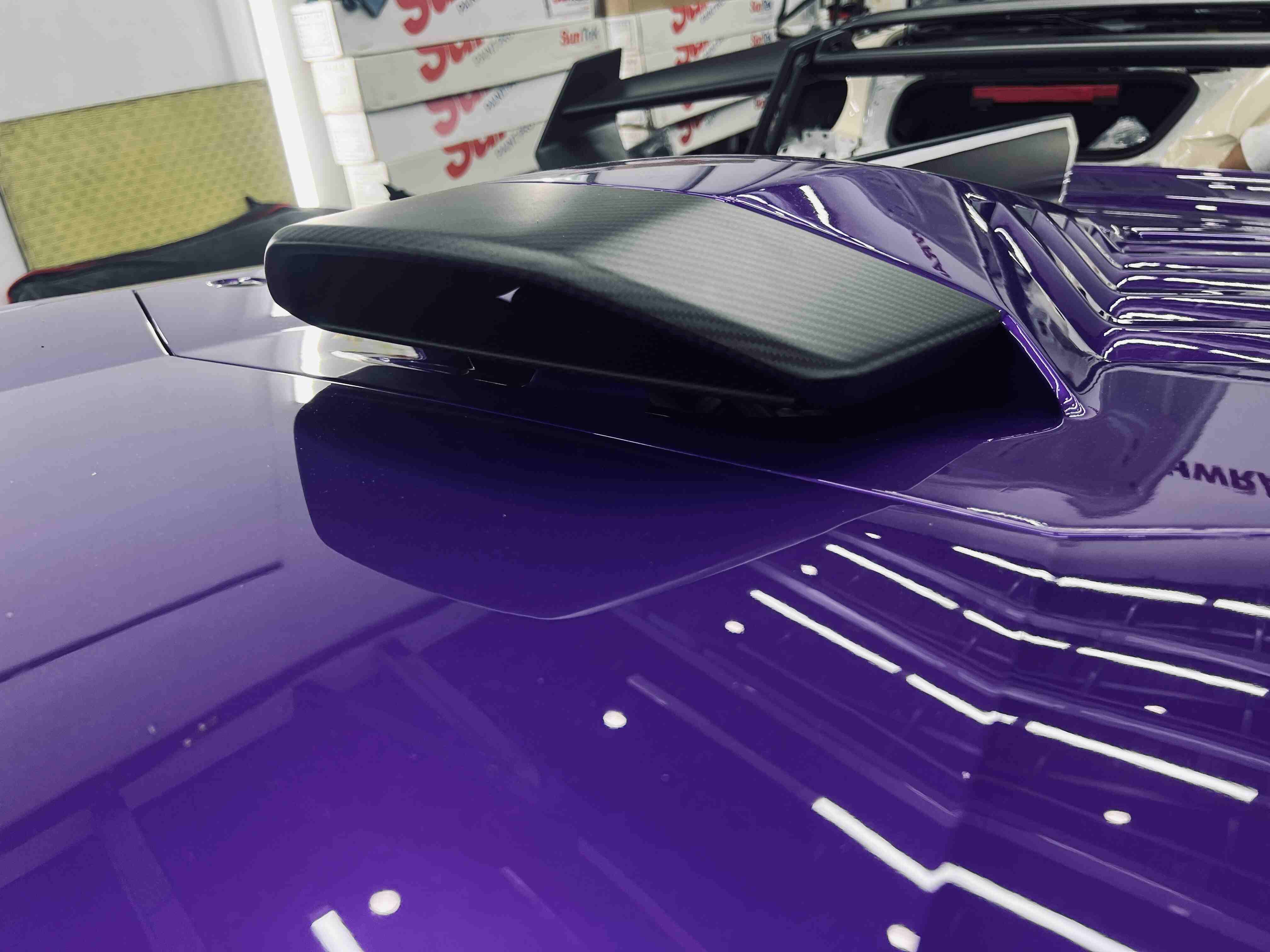 Lamborghini Huracan STO Engine Room Vent Dry Carbon Fiber OEM Series Bodykit