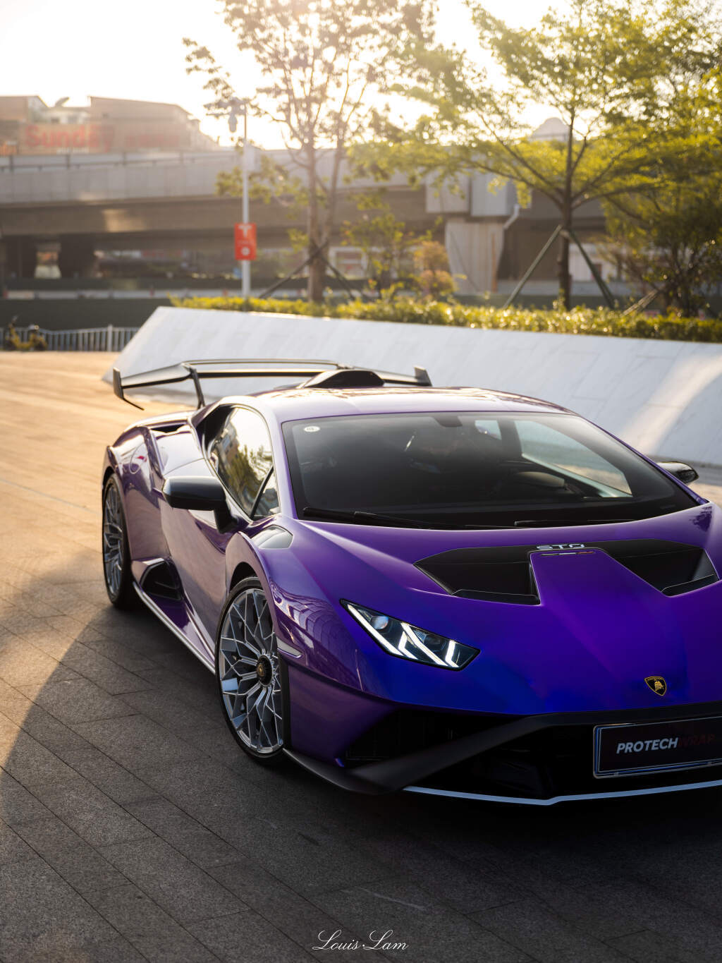 Lamborghini Huracan STO Down-Splitter Dry Carbon Fiber OEM Series Bodykit