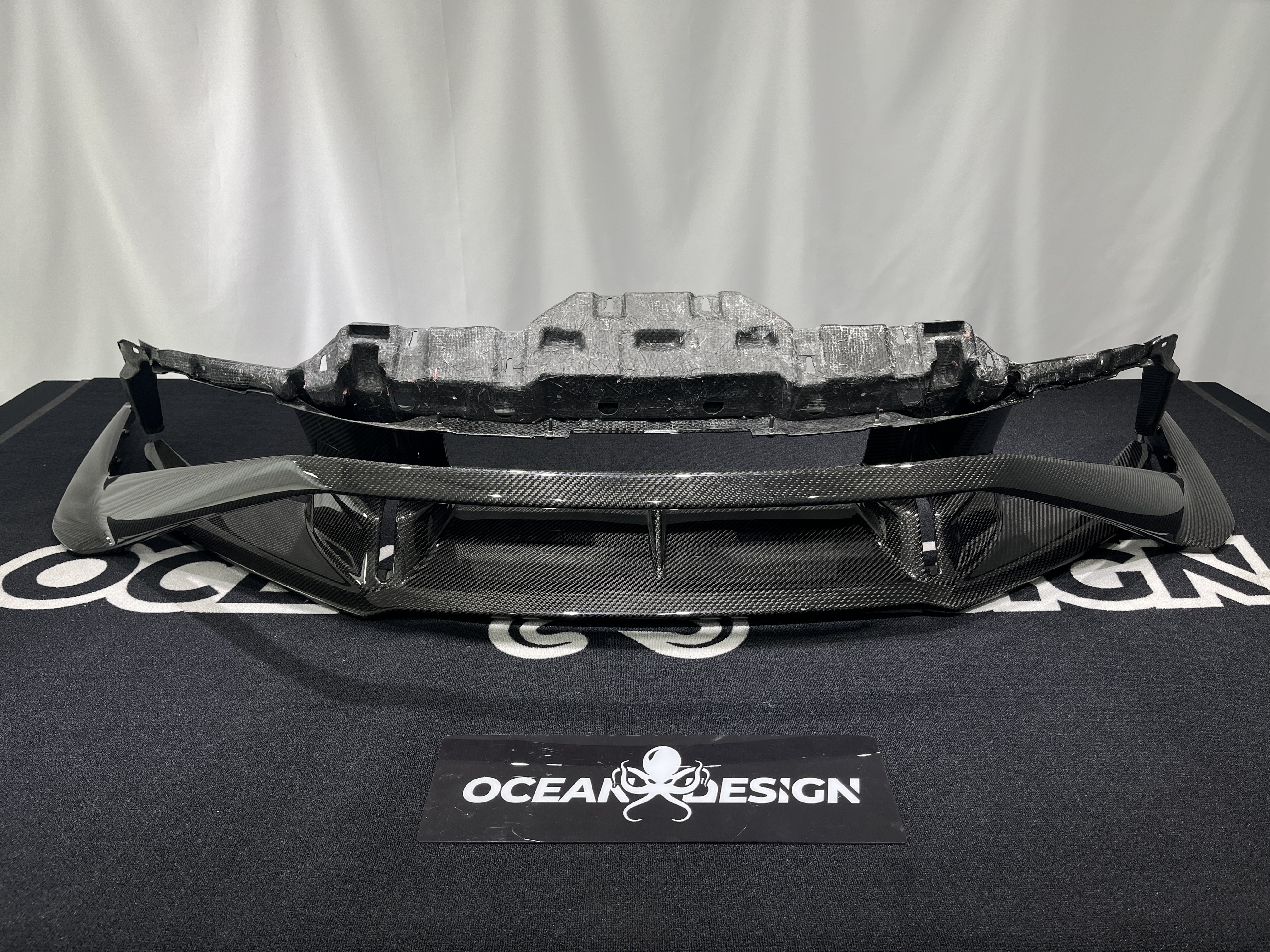 Lamborghini Huracan STO Down-Splitter Dry Carbon Fiber OEM Series Bodykit