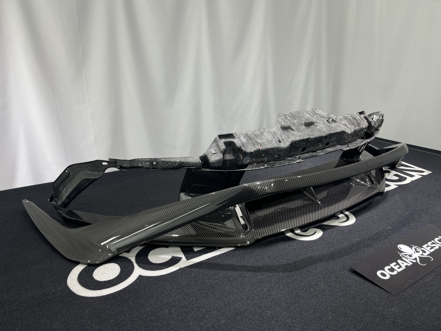 Lamborghini Huracan STO Down-Splitter Dry Carbon Fiber OEM Series Bodykit