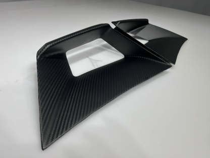 Lamborghini Huracan STO Front Hood Air Vent Trim Dry Carbon Fiber OEM Series Bodykit