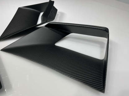 Lamborghini Huracan STO Front Hood Air Vent Trim Dry Carbon Fiber OEM Series Bodykit