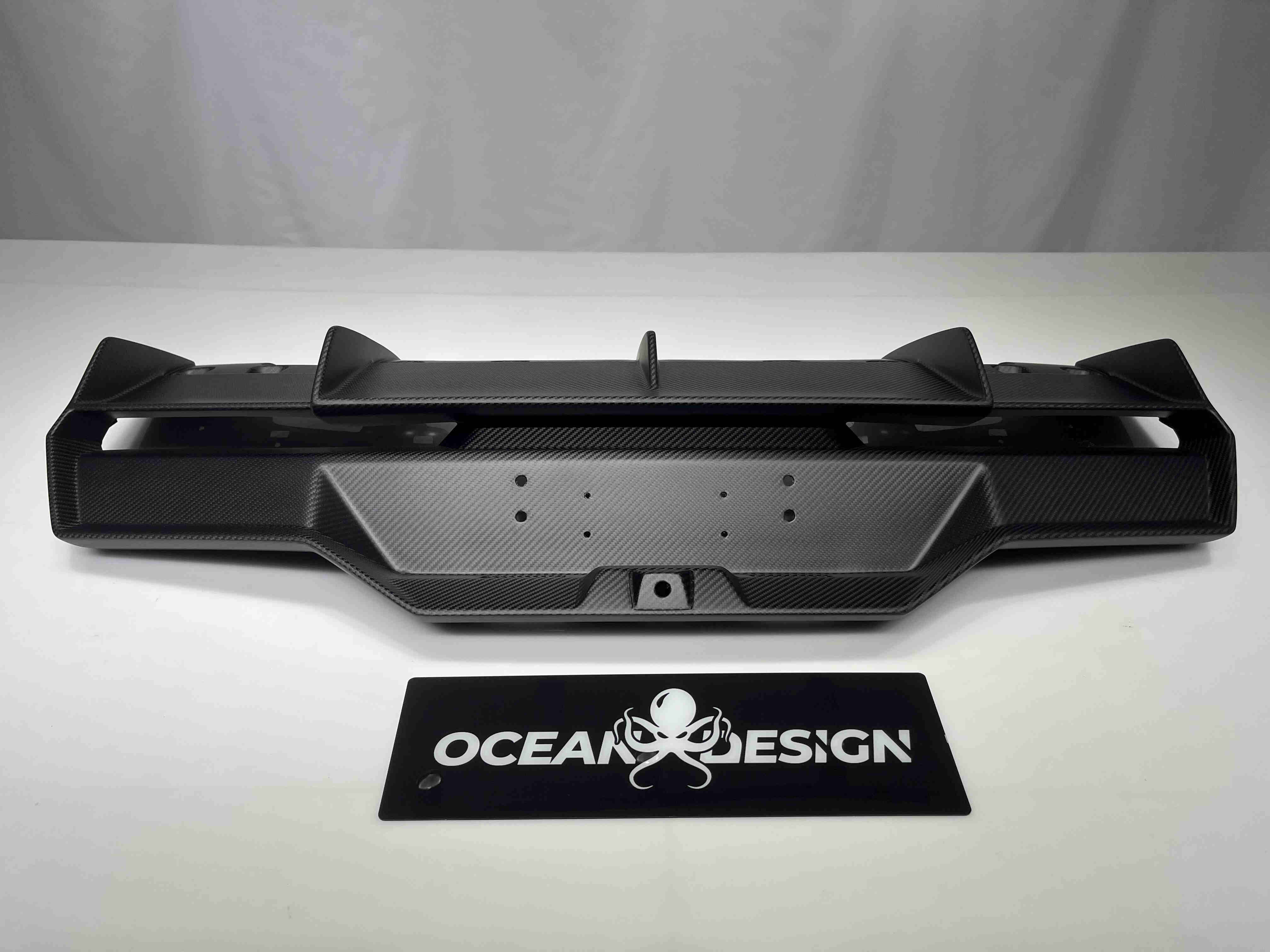 Lamborghini Huracan STO Rear Diffuser Dry Carbon Fiber OEM Series Bodykit
