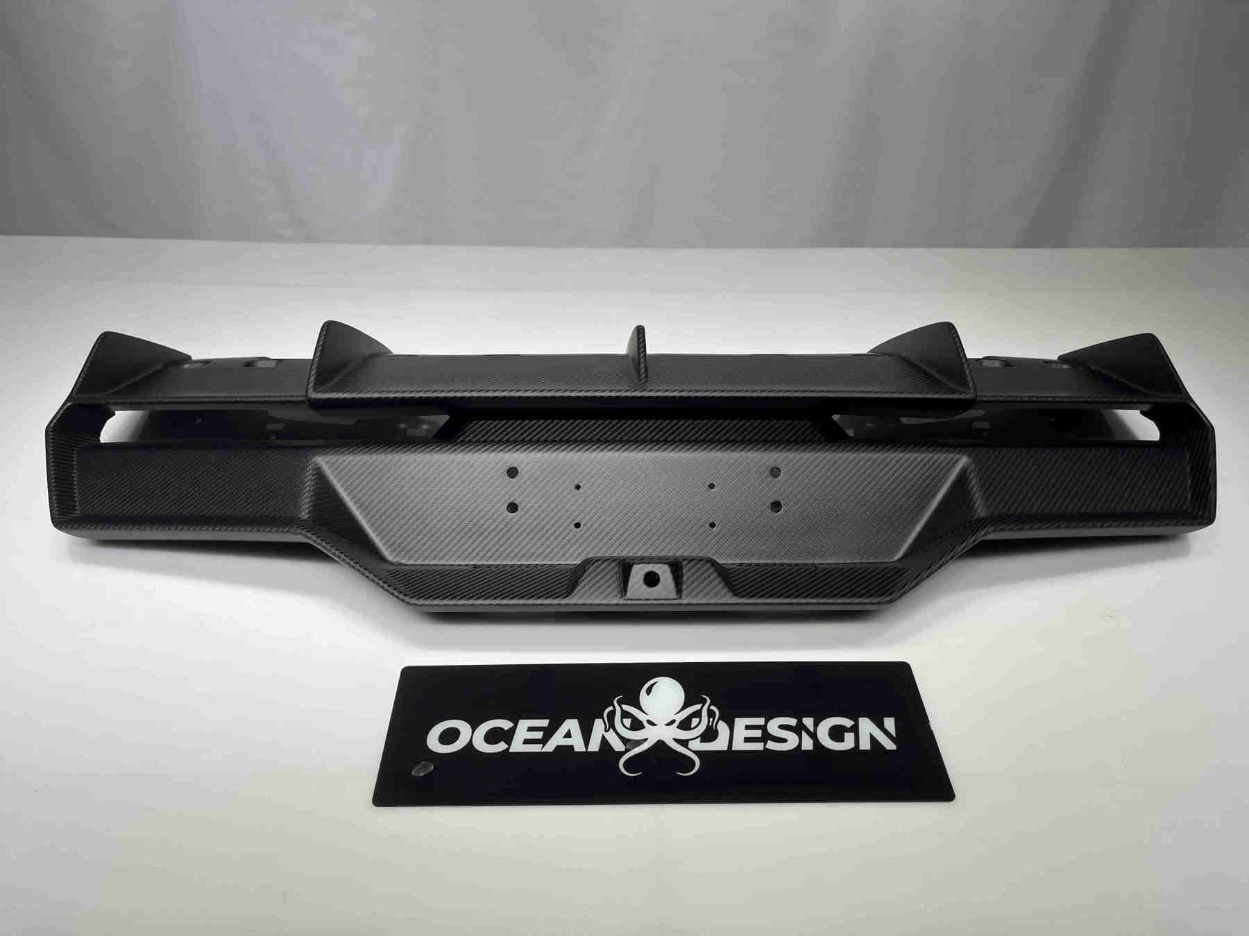 Lamborghini Huracan STO Rear Diffuser Dry Carbon Fiber OEM Series Bodykit